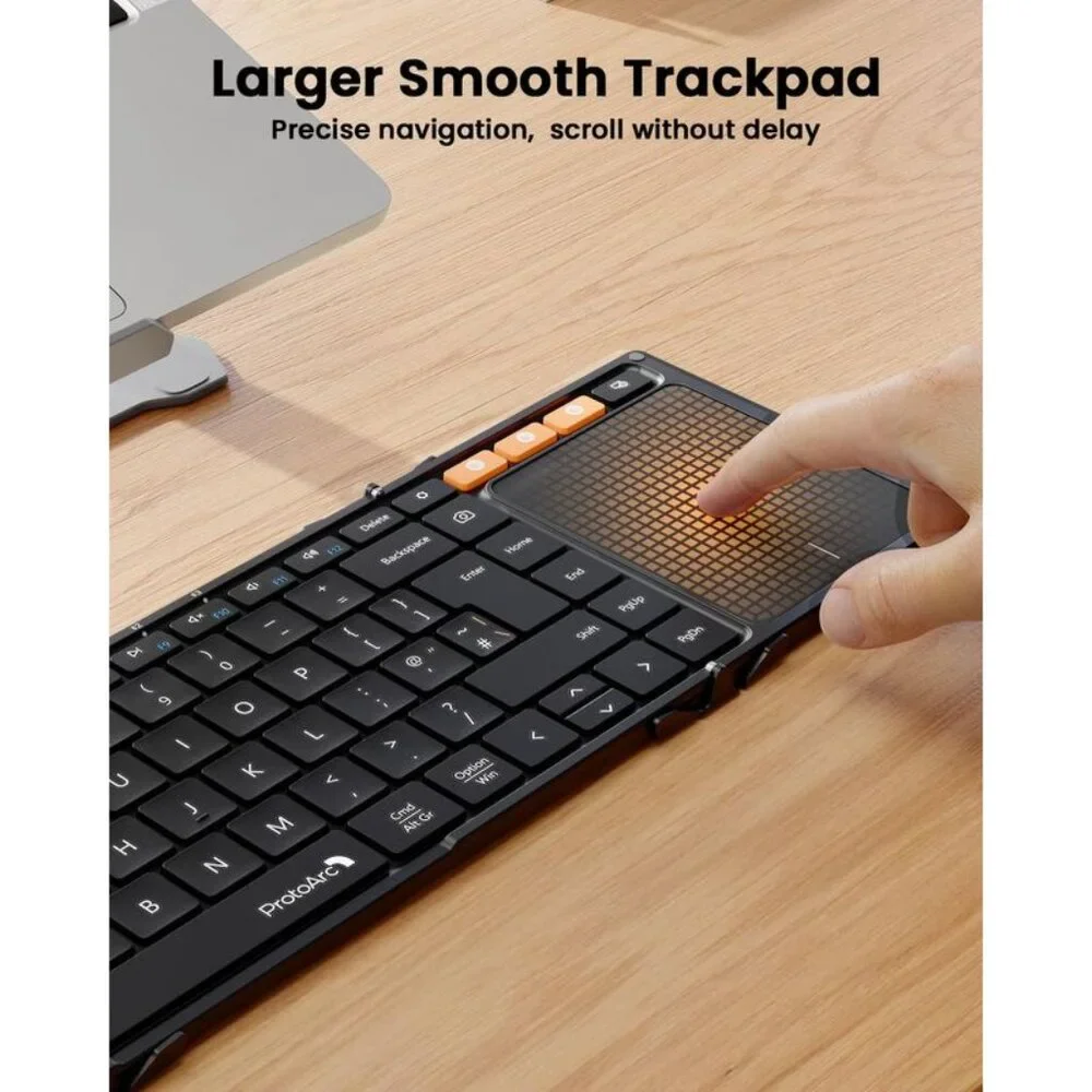 ProtoArc XK01 TP Foldable Bluetooth Keyboard | Touchpad | Portable Keyboard
